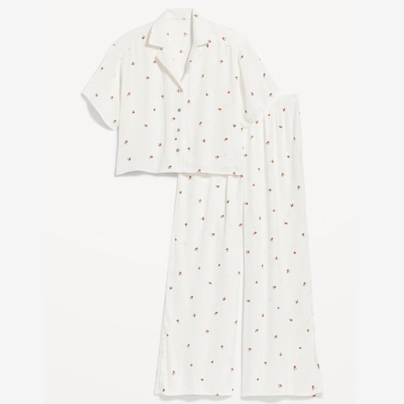 Satin Pajama Set for Women - Picture 2 of 11